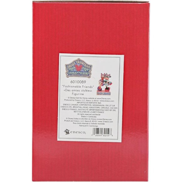 Enesco Jim Shore Minnie Mouse & Daisy Duck Fashionistas Statue Standard, NIB - Picture 6 of 6